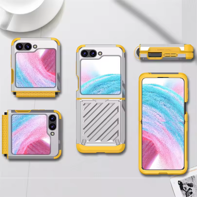 Capa Silicone Com Alça Para Samsung Galaxy Z Flip6