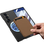 Capa ZFold 7 Magnética com Porta-Cartão Removível Suporte