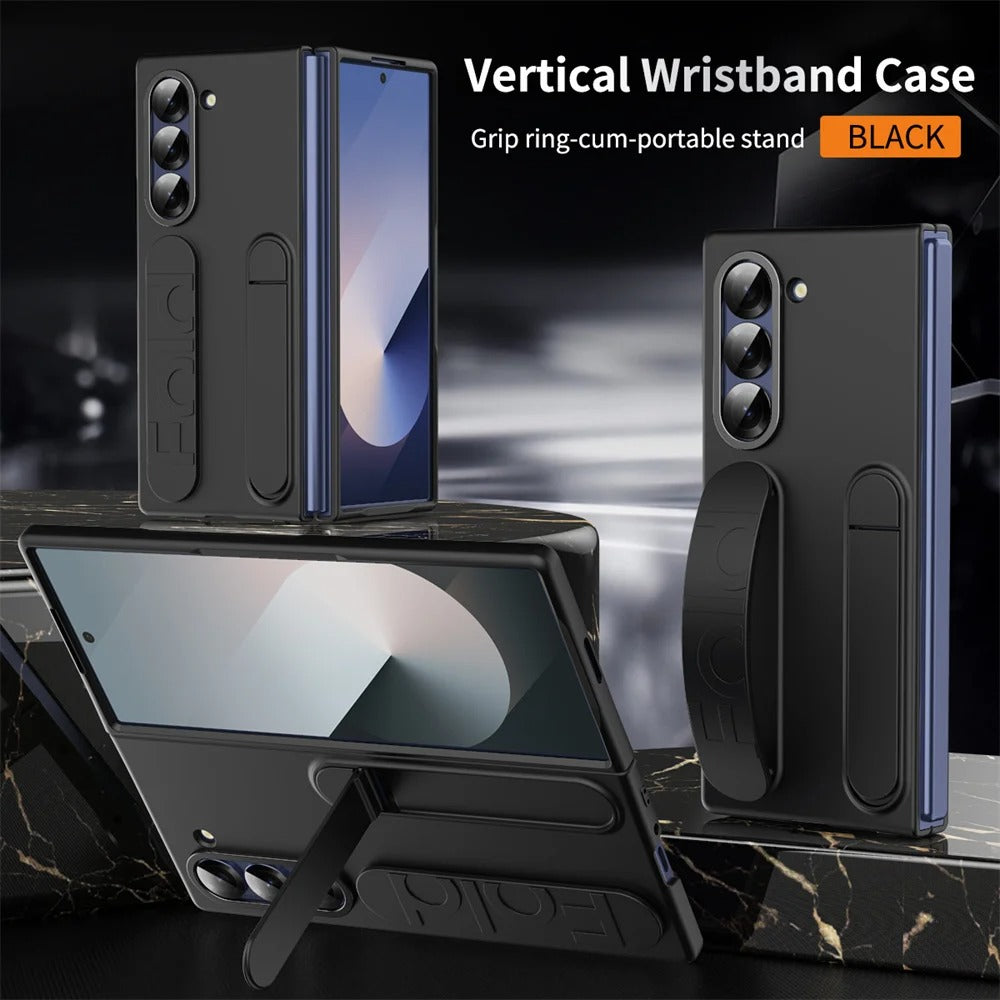 Capa Protetora para Samsung Zfold 7 com Alça e Suporte Mesa