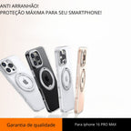 Capa Com Anel Magnético para Iphone 16, 16 PRO e 16 PROMAX