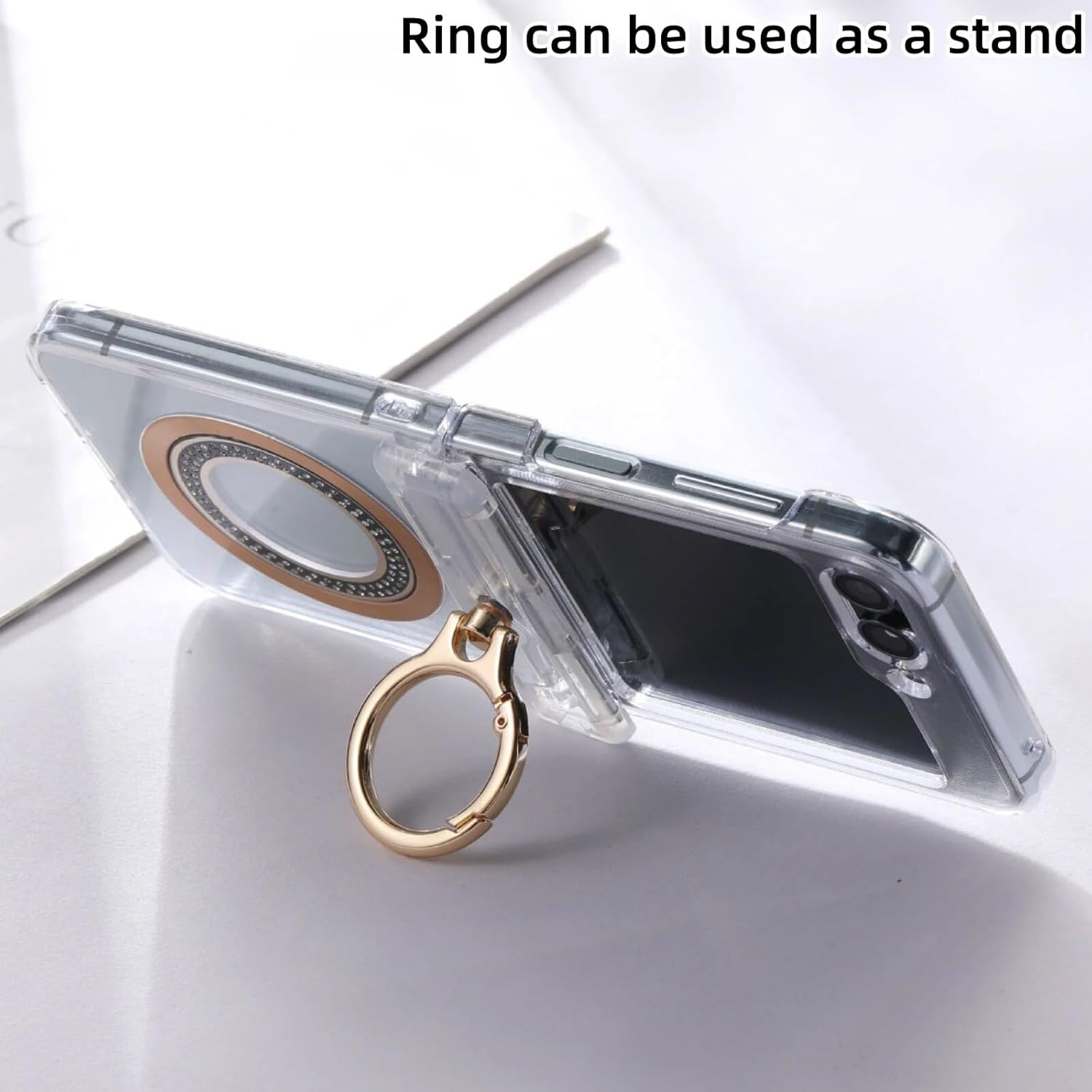 Capa Protetora Magsafe com Anel Para Samsung Galaxy ZFlip 6