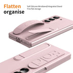 Capa Protetora para Samsung Zfold 6 com Alça e Suporte Mesa