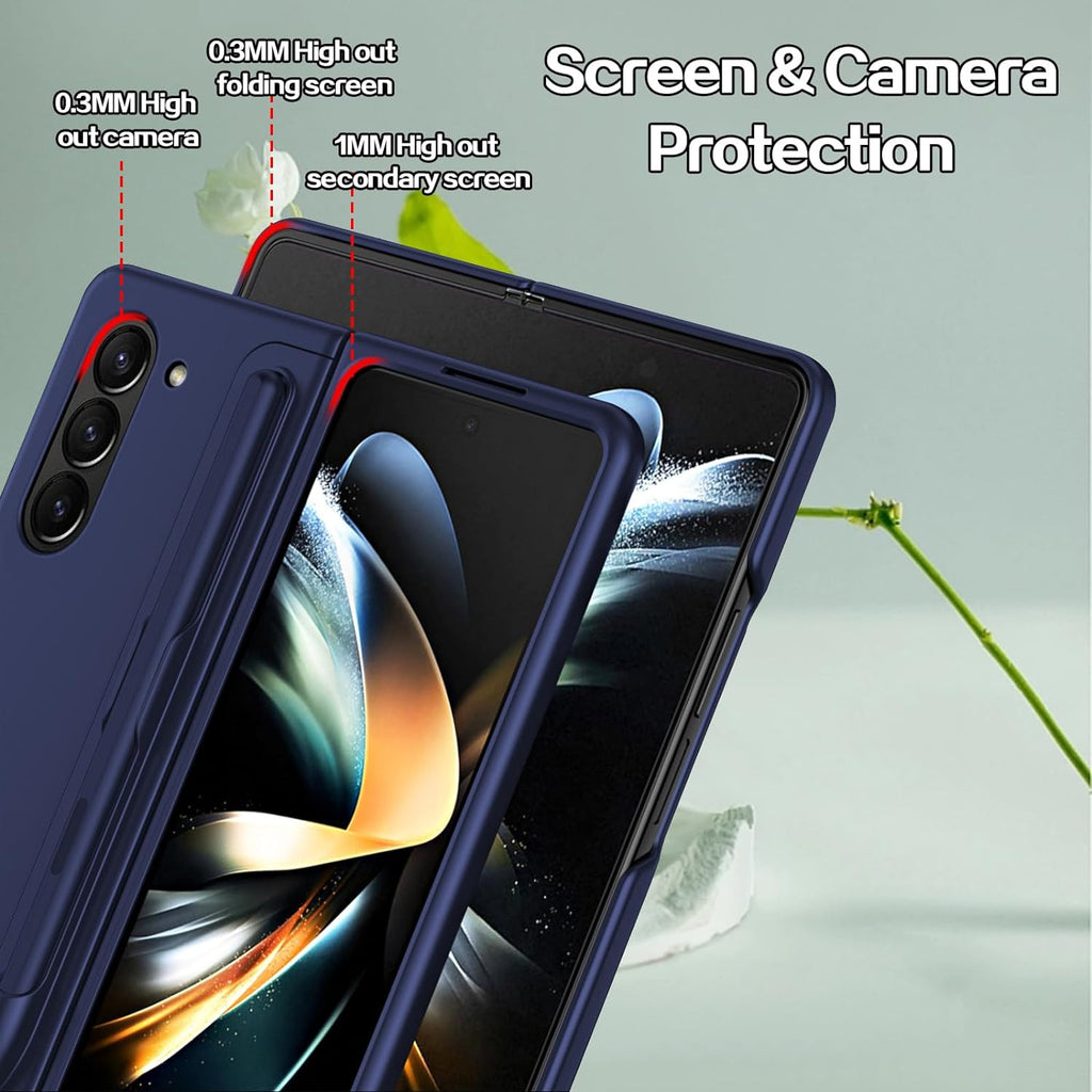 Capa Protetora para Samsung Zfold 7 com Spen e Suporte Mesa