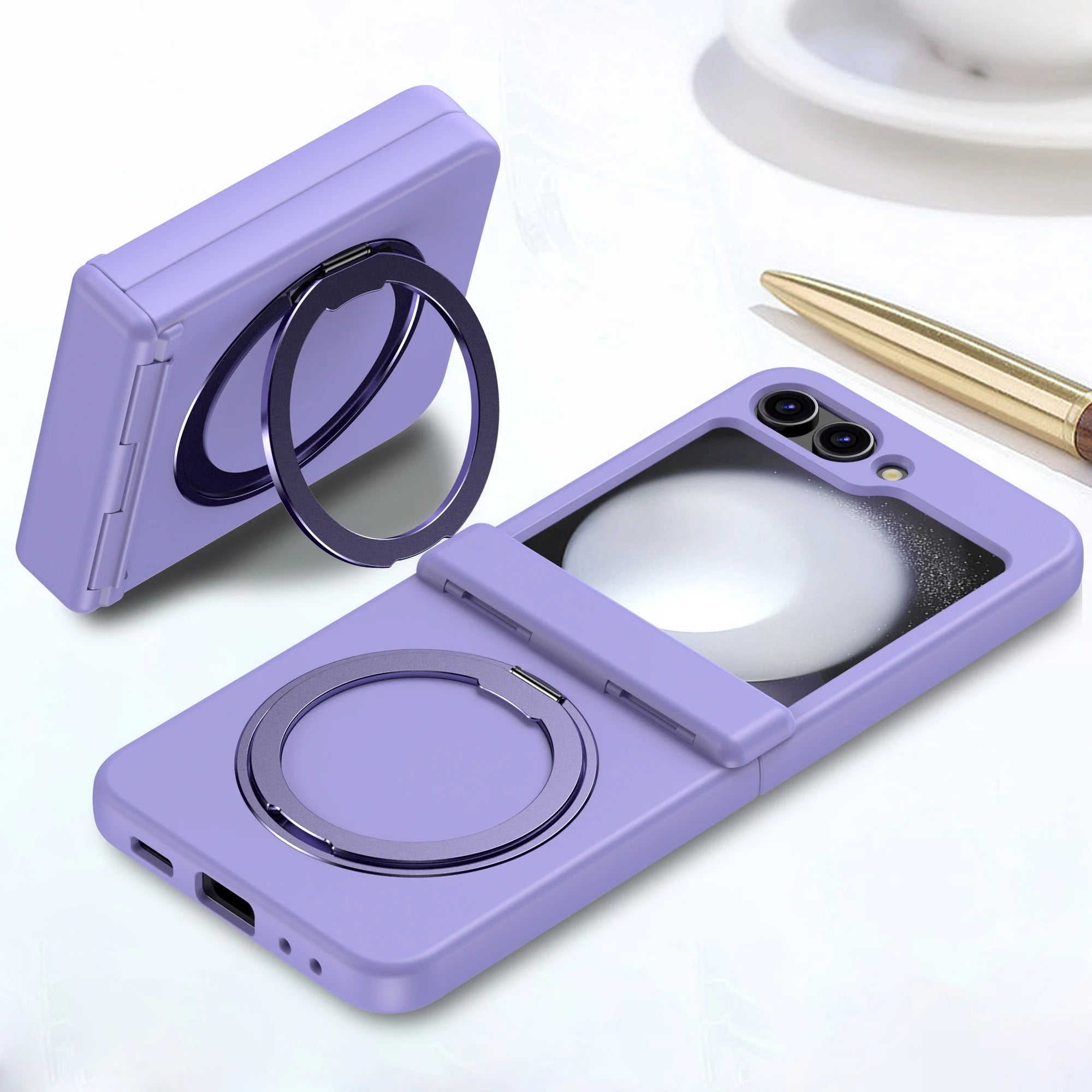 Capa Protetora Suporte Magnética Para Samsung Galaxy ZFlip 5
