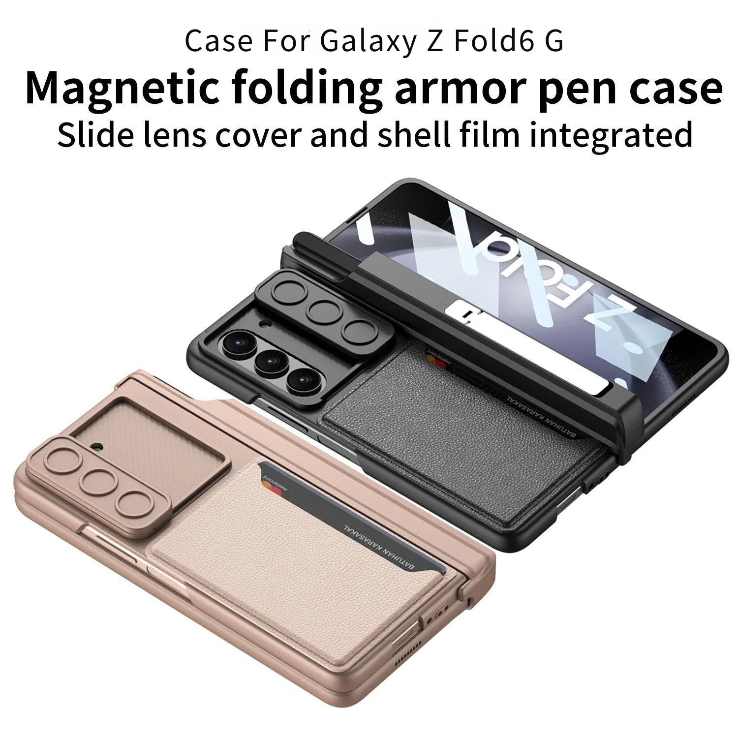 Capa Protetora  Suporte Spen para Samsung Galaxy Z Fold6