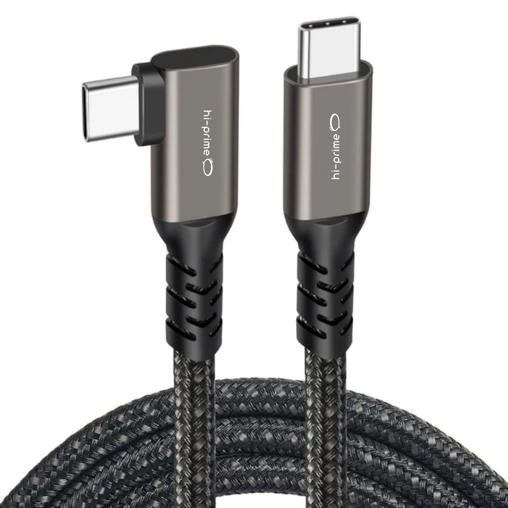 Cabo USB-C Thunderbolt 5 - 240W 80Gbps 16K - 1,5M - hi-prime