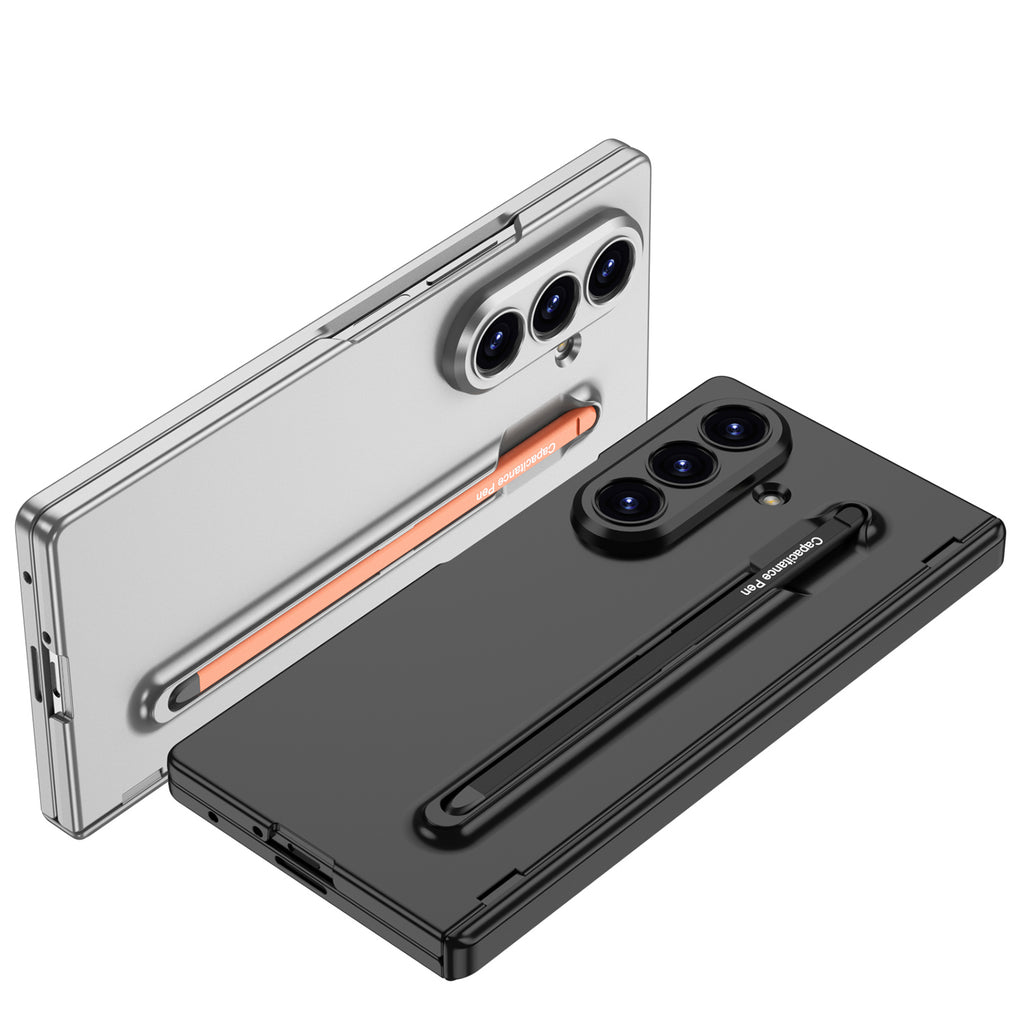 Capa com Spen Proteção Lateral Película para Galaxy Zfold 7