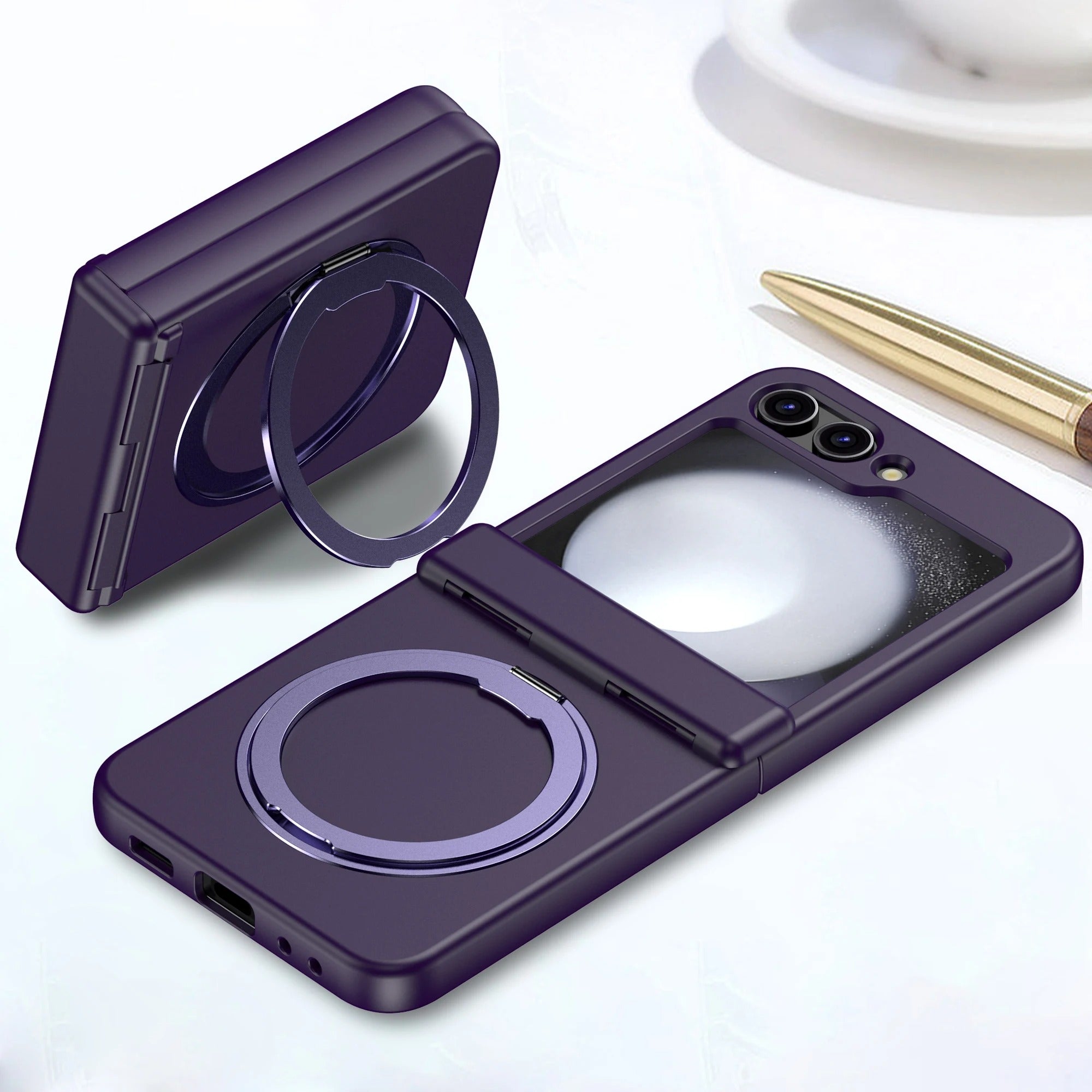 Capa Protetora Suporte Magnética Para Samsung Galaxy ZFlip 6