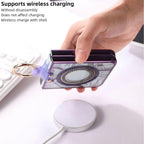 Capa Premium Magnética com Anel Para Samsung Galaxy ZFlip 5