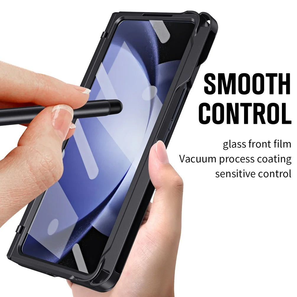 Capa Protetora para Samsung Zfold 7 com Suporte Mesa e Spen
