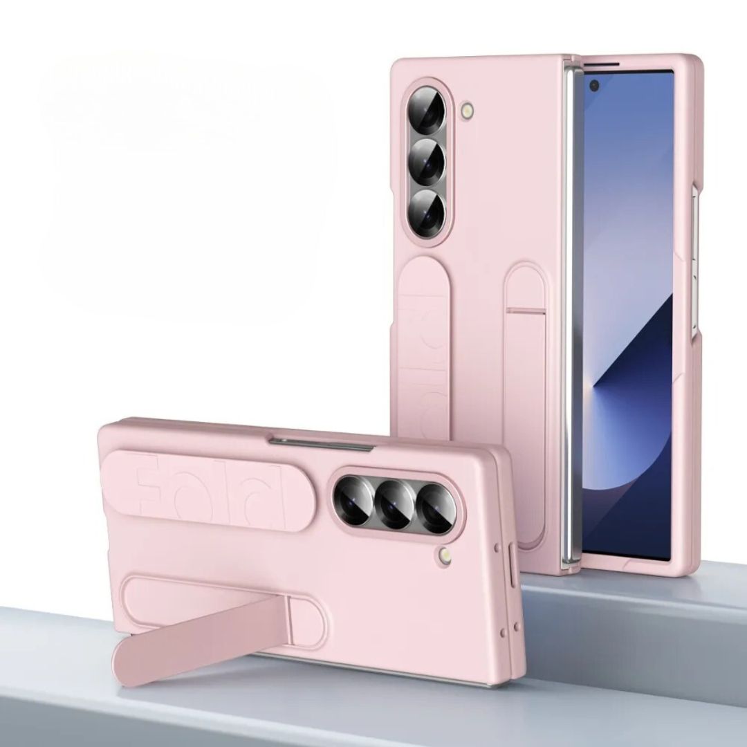 Capa Protetora para Samsung Zfold 6 com Alça e Suporte Mesa