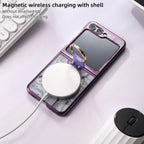 Capa Premium Magnética com Anel Para Samsung Galaxy ZFlip 5