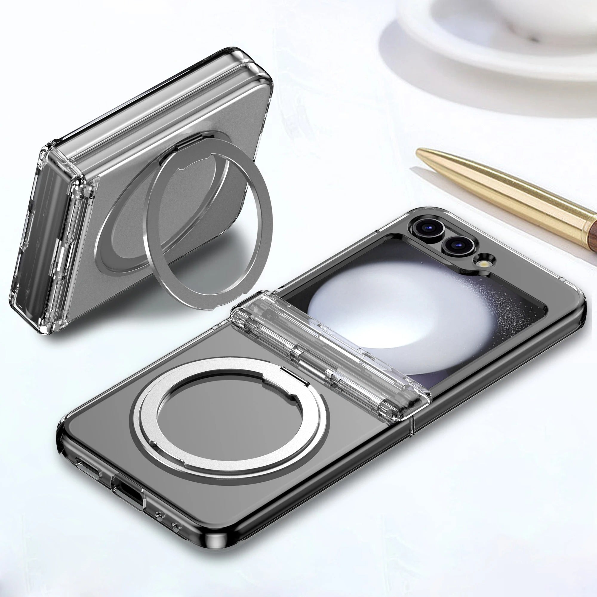 Capa Protetora Suporte Magnética Para Samsung Galaxy ZFlip 5