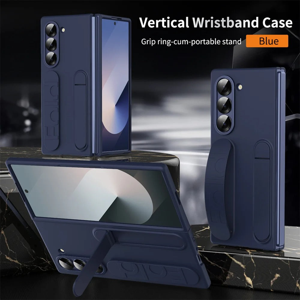 Capa Protetora para Samsung Zfold 7 com Alça e Suporte Mesa