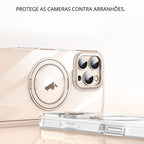 Capa Com Anel Magnético para Iphone 16, 16 PRO e 16 PROMAX