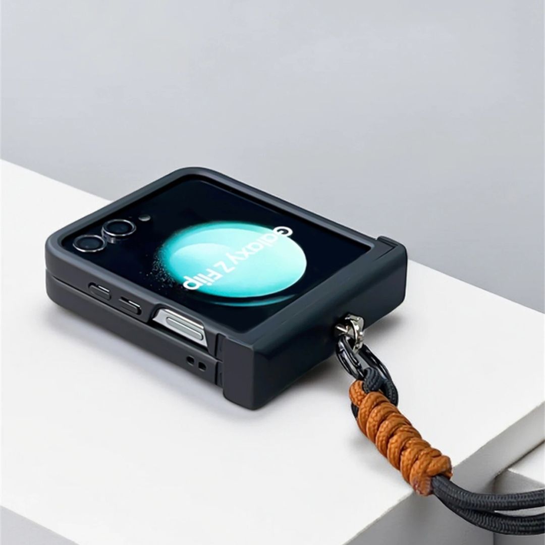 Capa Protetora com Cordão Para Samsung Galaxy Z Flip5