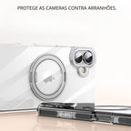 Capa Com Anel Magnético para Iphone 16, 16 PRO e 16 PROMAX