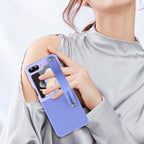 Capa Silicone Com Alça Para Samsung Galaxy Z Flip6